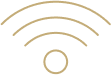 Wi-Fi signal icon with four curved bars increasing in size from bottom to top.